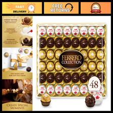 Gourmet Chocolate Gift Box - 48 Assorted Dark, Coconut  Milk Chocolates, 18.2 o