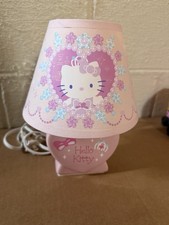 Lámpara Hello Kitty Rara 2004 Retirada Hello Kitty Merch Rosa Castillo Princesa Sanrio