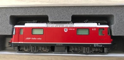 Kato 3102 - RhB - Locomotive - N Scale (JP)