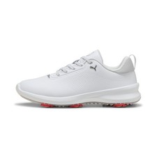 New Puma Golf Ladies Ignite Blaze 2 Shoes Puma White-Peach Frost 6.5 Medium