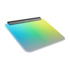 LED Mouse Pad Small Mat with 7 Colors Lights Mouse Pad Small Nonslip Rubber Base
