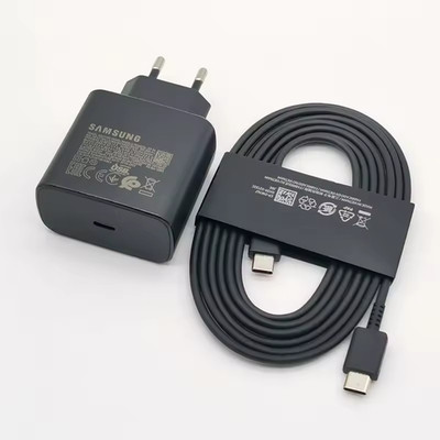 Original Samsung 45W Ladegerät USB-C Schnellladeadapter + 1,8m Kabel Galaxy S/No