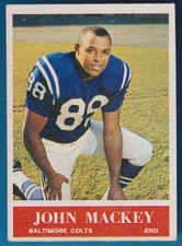 1964 Philadelphia John Mackey, End, Baltimore Colt(RC)(HOF)(5x PB)(3x AP) # 3