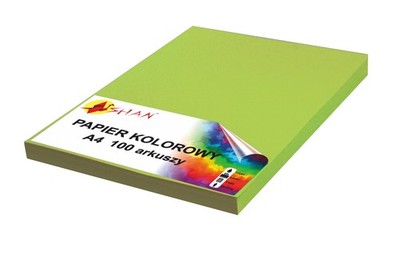 Farbpapier A4 120g grasgrün 100 Blatt