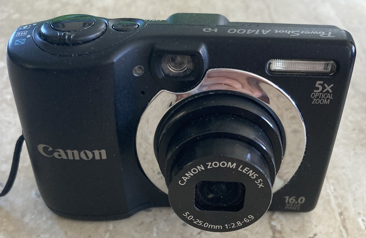 【初期化済み】Canon PowerShot A1400 青 16.0 MP 初期化済み】Canon PowerShot A1400 青 16.0 MP - メルカリ