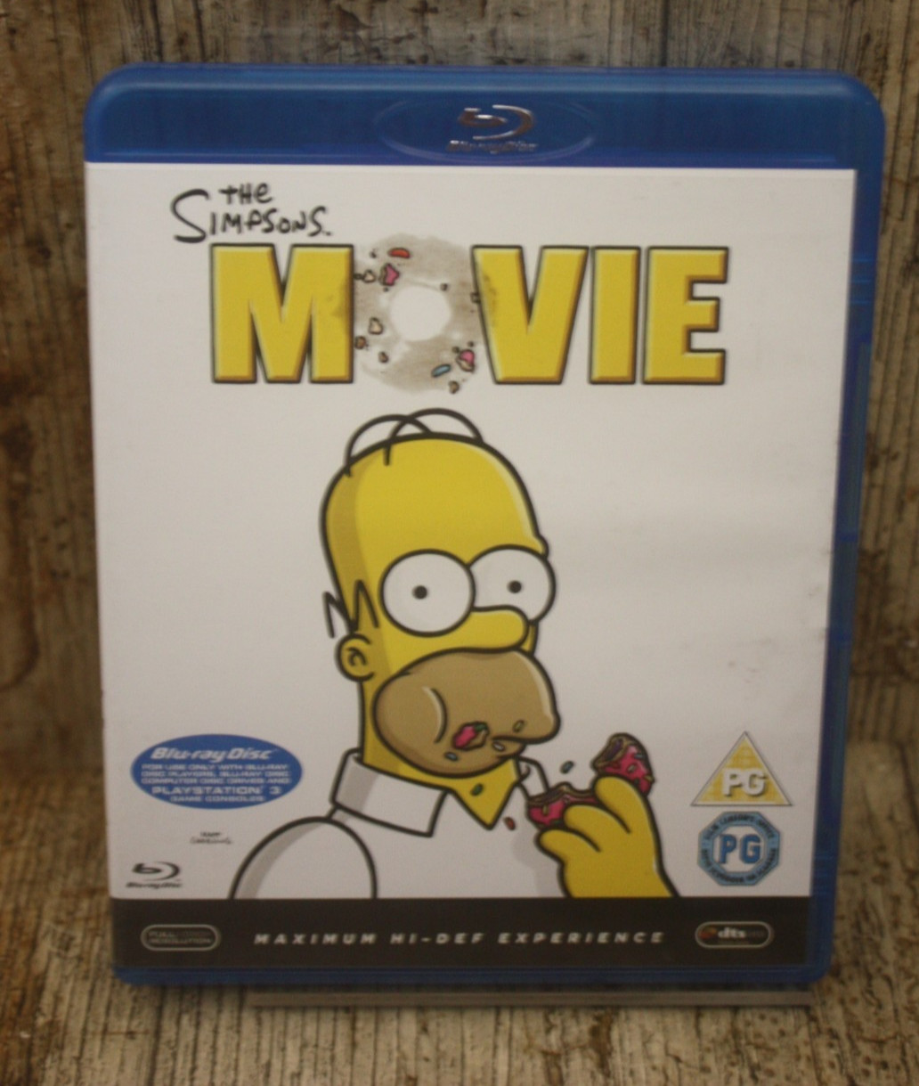 The Simpsons Movie Blu-ray (2007) RESURFACED DISC SO NO SCRATCHES