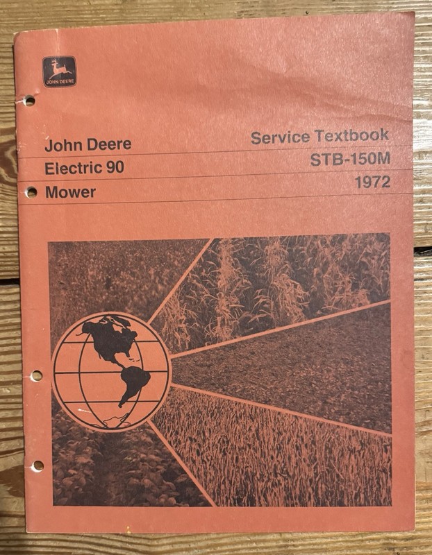 John Deere Electric 90 Mower Service Textbook STB-150M