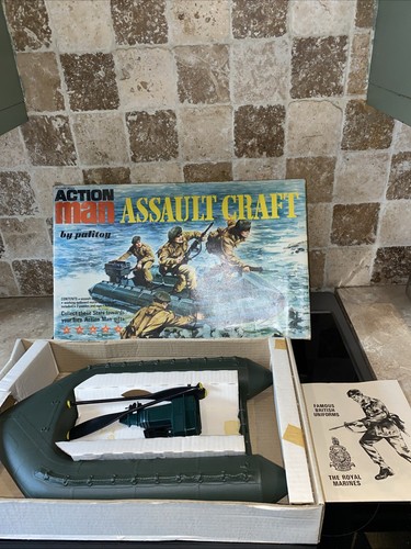 palitoy action man Assault Craft mit Originalkarton - Bild 1 von 7