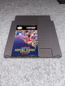 Double Dragon 2 II: The Revenge (Nintendo NES, 1990) con manuale incredibile Raro!