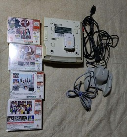 Sega Dreamcast Console Sakura Wars 1 2 3 4 Set VMU Controller Tested JP