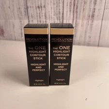 2 Pack - Revolution The One Highlight Contour Sticks HIGHLIGHT Stick Illuminator
