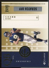 Drew Brees Rookie Card 2001 Upper Deck e-Card #EDB . rookie card picture