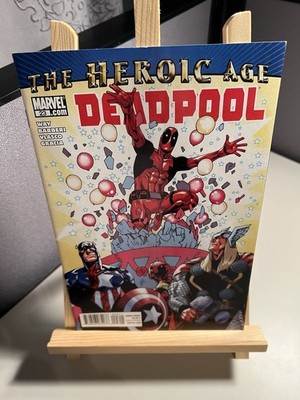 DEADPOOL #23 THE HEROIC AGE MARVEL COMICS 2010 Daniel Way Avengers Iron Man Thor