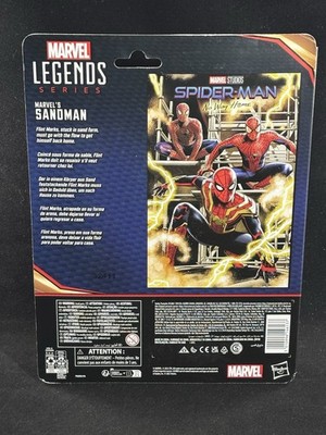 Marvel Legends Spider-Man No Way Home Sandman Retro Card 6