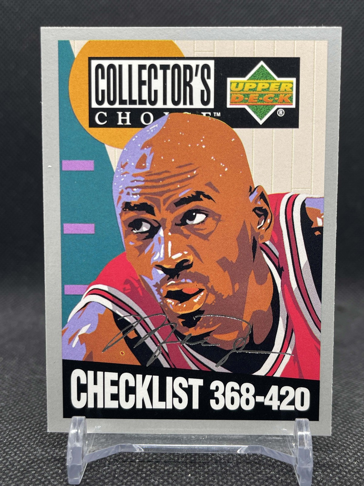 1994-95 Collector's Choice #420 Michael Jordan CL Silver Signature Insert