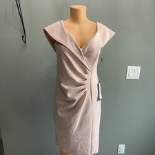 Xscape Blush Asymmetrical Women's Dress