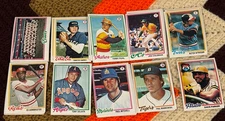 1978 Topps Baseball Cards #551-776 U-Pick VGEX Free Shipping on 3+ items!