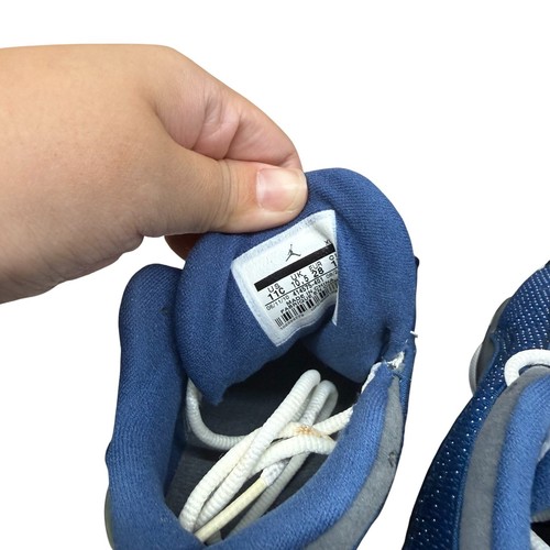 DS Jordan 13 Retro PS FLINT French Blue University White Sneakers Size 11C 2010 - Picture 7 of 9