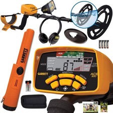 Garrett ACE 300 Metal Detector with Pro-Pointer AT Waterproof Pinpointer