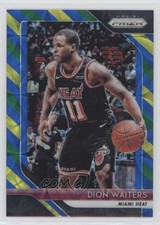 2018-19 Panini Prizm Choice Blue Yellow & Green Prizm Dion Waiters #166 0c6