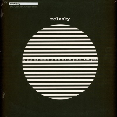 mclusky - My Pain And Sadness Is More Painful And S (Vinyl LP - 2026 - Original)
