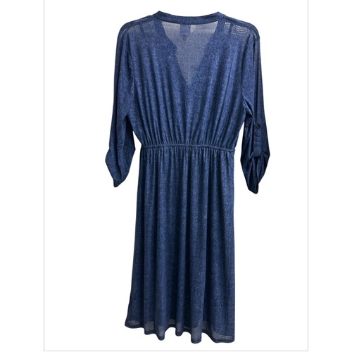 Siren Lilly Women’s Maternity Denim Blue Midi Dress Camisole Dress Size Large - Picture 3 of 9