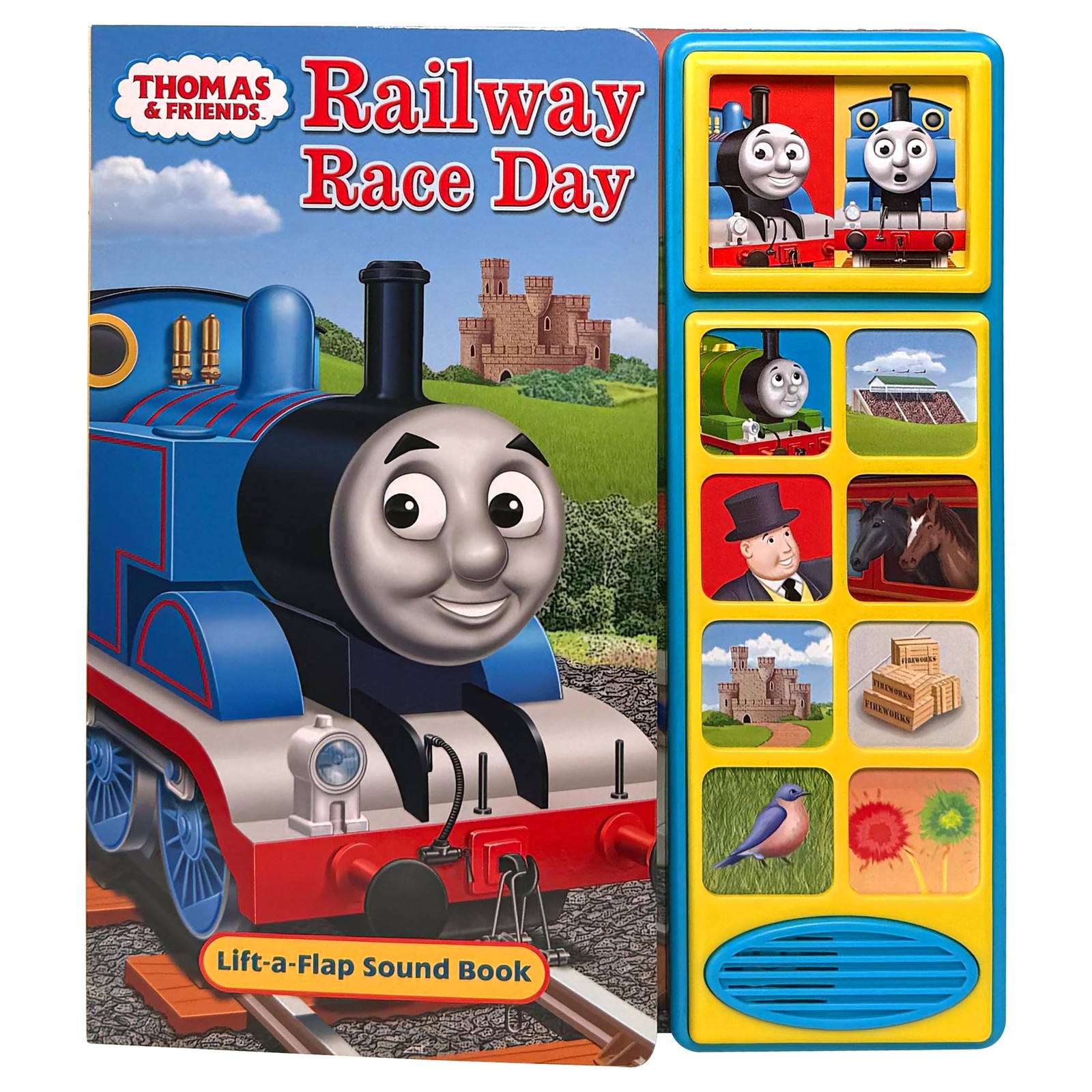 Thomas & Friends: Railway Race Day Lift-A-Flap Sound Book Pi Kids - Image 3