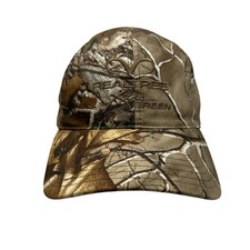Realtree Edge Green Camo Hat Adjustable Cap Outdoors Hunting Logo