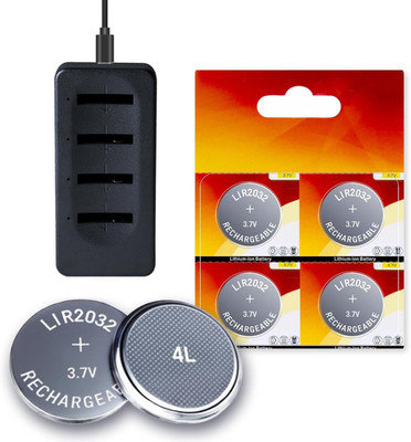 2032 Rechargeable Battery LIR2032 3.7V Lithium Button Batteries Replace CR2032 M