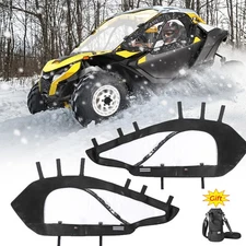 Upper Door Soft Window Panels Cab Enclosure Set for 2024-2026 Can Am Maverick R