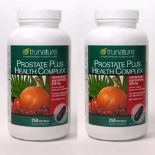 Trunature PROSTATE PLUS HEALTH COMPLEX - Pack of 2 Saw Palmetto with Zinc