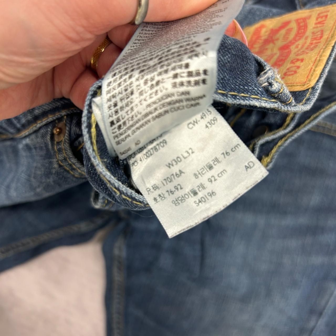 Levi's Shorts Levi 527 Cut Off Denim Shorts Men's 30 thumbnail 4