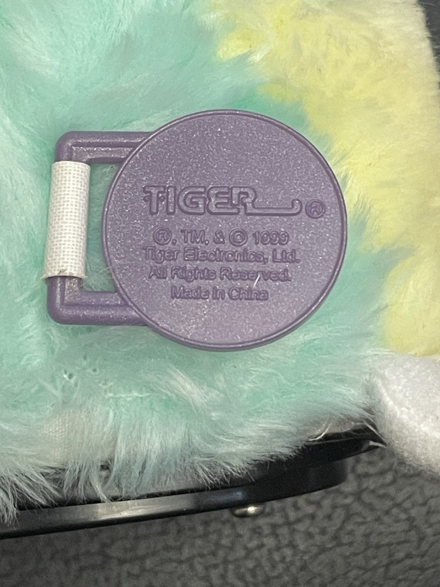 Vtg NWT 2000 Spring Furby Special Limited Edition Numbered Model