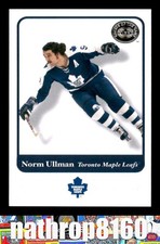 2001 Fleer Greats Of The Game #43 Norm Ullman  NM/NM+  Maple Leafs 15074