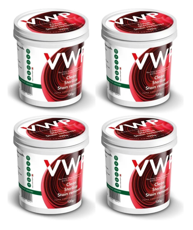 4 x VWP 100g Cleaner Steriliser Wine Beer Cider Making For Home Brew Equipment