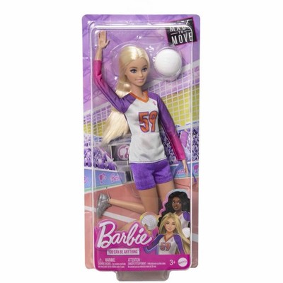 Barbie Doll & Accessories, Made To Move Career Volleyball Player Doll