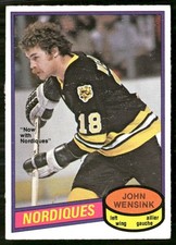 1980-81 O-Pee-Chee - John Wensink #390 