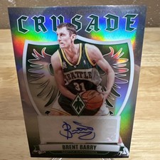 23-24 Panini Phoenix Crusade Brent Barry Auto NICE 🔥