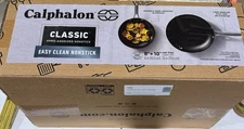 2 Pc Calphalon Hard-Anodized Nonstick 8" and 10" Frying Pan Set NEW In Box