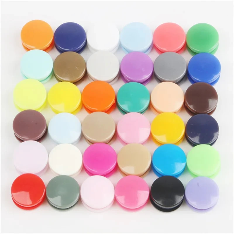 100/50pcs T5 Plastic Resin Snap Buttons for Clothing DIY Garment Press Stud Fast thumbnail 5
