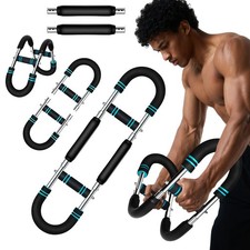 Pro-Grade Twister Arm Trainer- 60-110lb Adjustable Arm Chest Exerciser for Me...