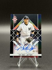 2025 Transcendent Derek Jeter Icons Chrome Auto Black /10