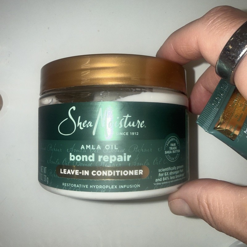 Shea Moisture Bond Repair Masque Leave-In Conditioner W/ Amla Oil - 11 OZ Hair