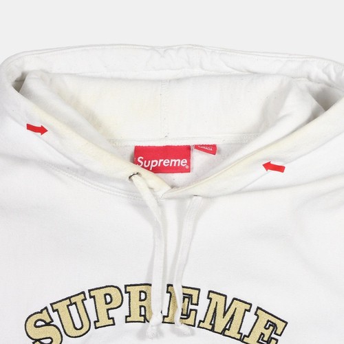 Supreme Hoodie / Size M / Mens / White / Cotton - Picture 5 of 8
