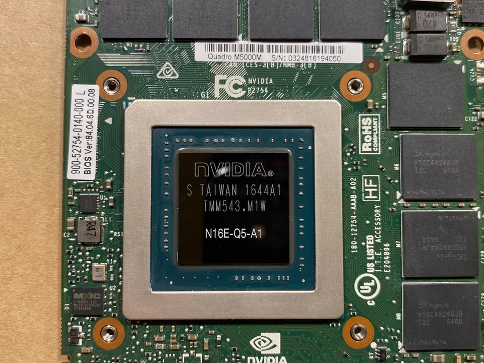 NEW Dell Precision 7710 7720 Nvidia Quadro M5000M 8GB Video Graphics Card YM9KW - Image 3 of 4