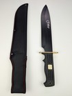 Frost Cutlery Quicksilver Bowie Fixed Blade Knife Plain Edge Nylon Belt Sheath — photo 9