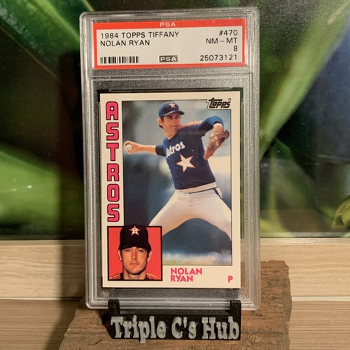 Nolan Ryan #470 1984 Topps Tiffany card