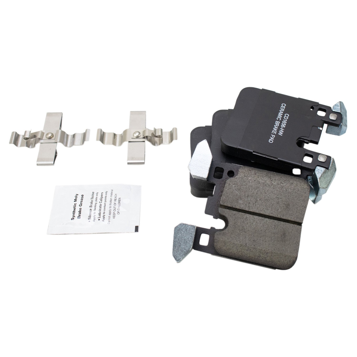 For BMW i8 2014-2020 TRQ BFA82158 Ceramic Front & Rear Disc Brake Pads