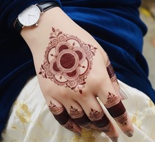 Beide H&auml;nde Henna Tempor&auml;re Tattoo Aufkleber f&uuml;r Frauen