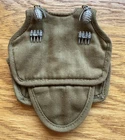 Vintage 1967 HASBRO GI Joe HEAVY WEAPONS FLAK VEST wOriginal rings/pads/grenades